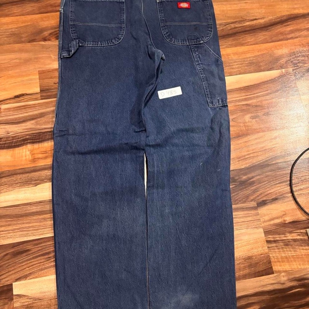 Vintage 2000's baggy Dickies navy blue carpenter jeans
